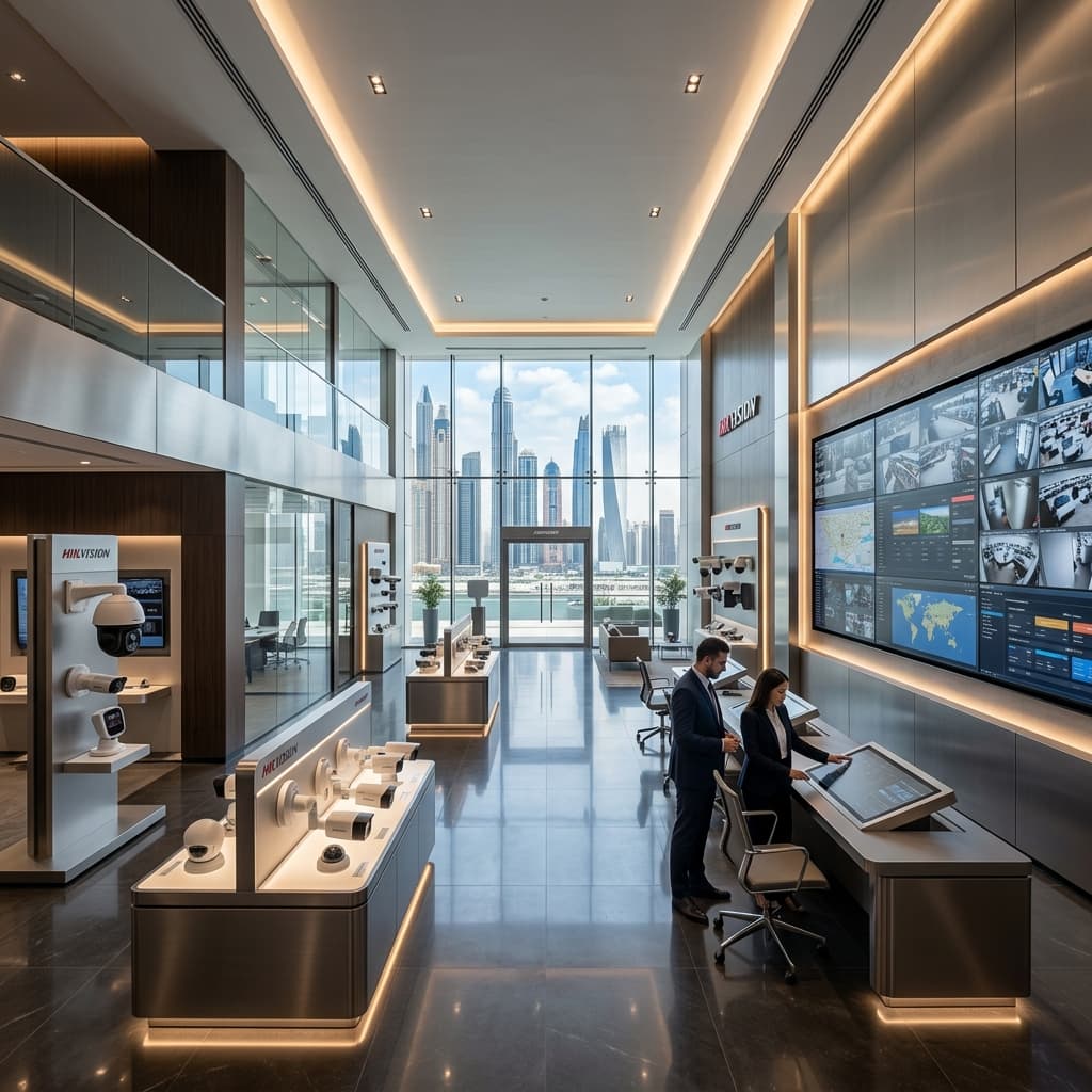 Authorized Hikvision Distributor Showroom